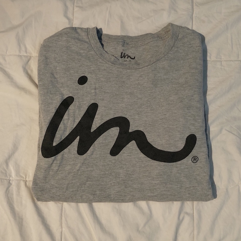 grey graphic t-shirt